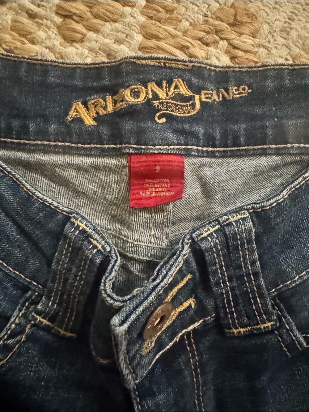 Arizona Jean Company Dark Blue Skinny Jeans